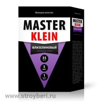 Клей обойный ''Master Klein'' для флизелиновых обоев, 500гр.(жестк пачка)