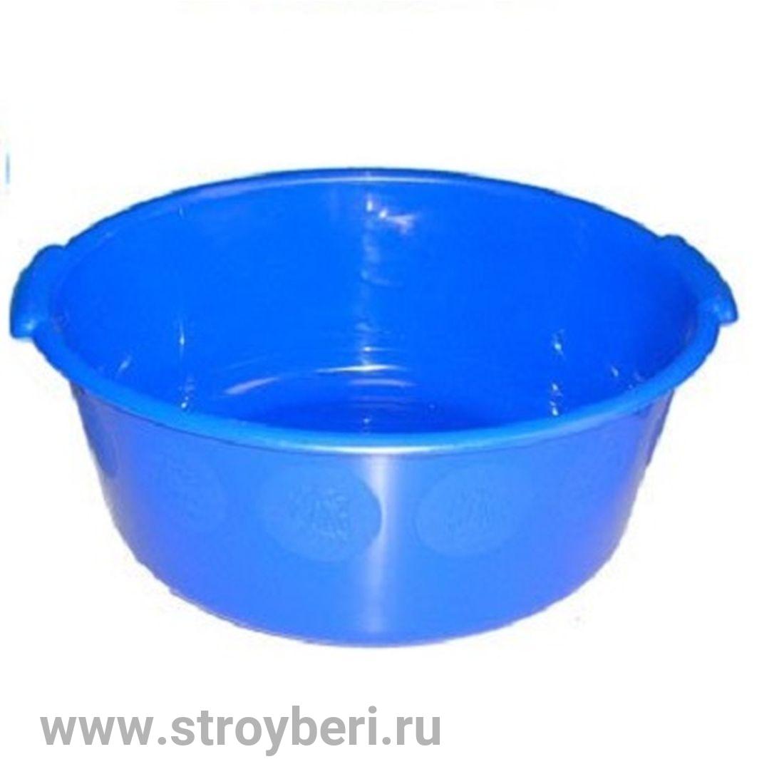 Таз пл 6л круглый Бриг /30/ Бр.2.04