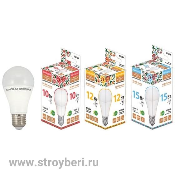 SQ0340-0378 Лампа светодиодная А60 12 Вт, 230 В, 6500 К, E27 TDM