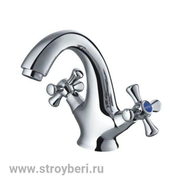 Смеситель ZOLLEN ROSTOCK (арт. RO53421011) д/умывал. короткий излив, 1 шпилька