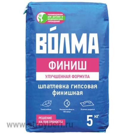 Шпатлевка Волма-Финиш 5кг (п/э)