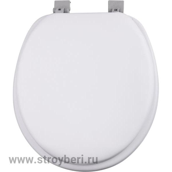 Сиденье для унитаза мягкое (белое)