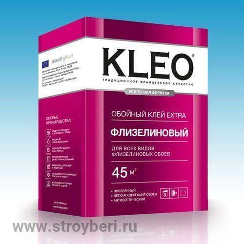KLEO EXTRA 45, Клей для флизелиновых обоев, сыпучий