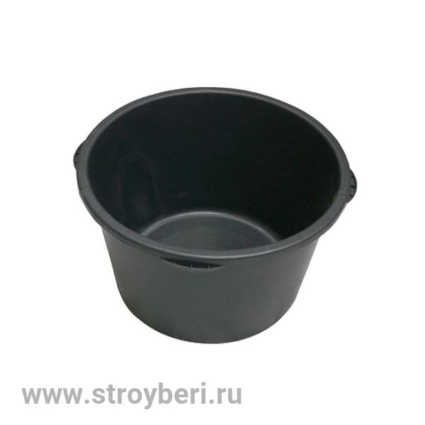 Таз пл.строительный круглый 60 л.