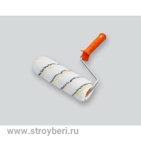 480-4180 Валик с 2К ручкой 8мм, Микрофибра 180мм, d42мм, ворс 9мм,''B.W.''(40шт/уп)Д
