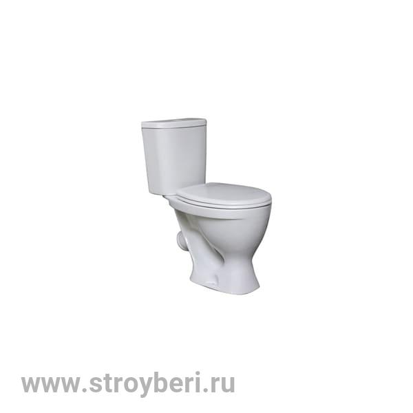 Унитаз-компакт ''Формат'' эконом/стандарт (кос, нижн, арм.Уклад, сид.полипропилен) (Sanita)