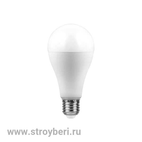 25789 Feron LB-98 E27 20W 6400K 1850Lm 230V A65 лампа светодиодная 135*65мм 1/10/100