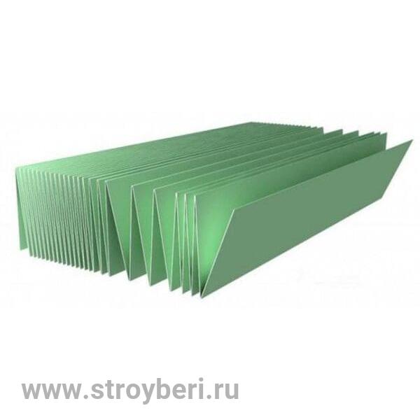Подложка гармошка 1.5мм SOLID 10.5м2 10*1.05 SPC,WPC,LVT Зеленая