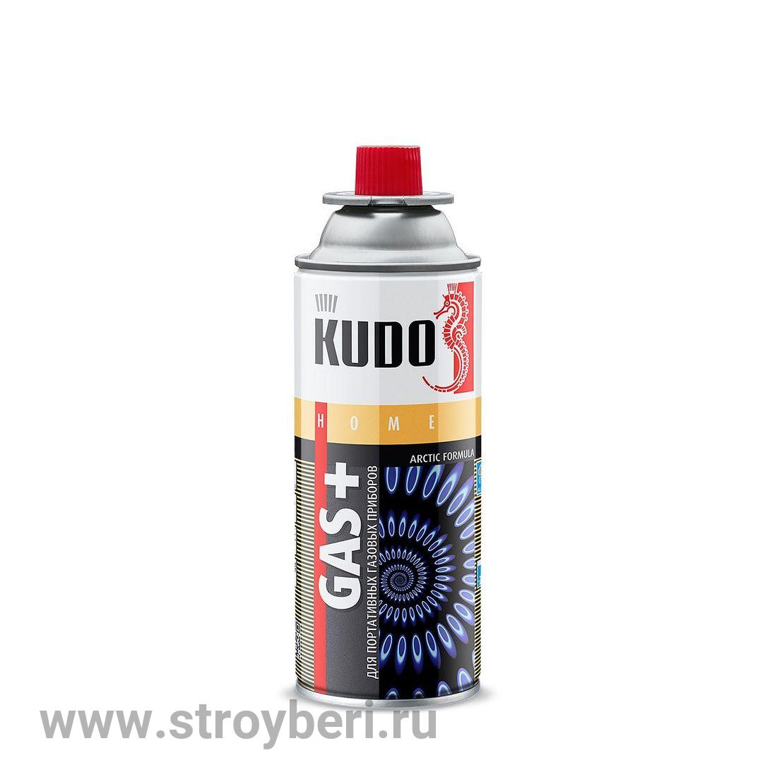 KU-H403 Газ КУДО д/портативных газовых приборов GAS+ 0.52л Д