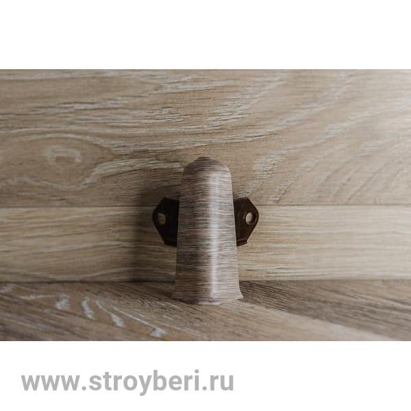 Угол наружный ИДЕАЛ ДЕКОНИКА 215 Дуб снежный 70мм