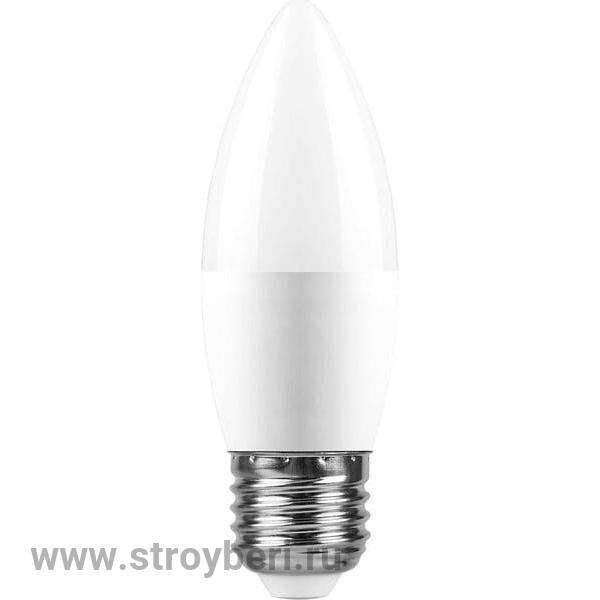 25945 Feron LB-770 E27 11W 6400K 955Lm 230V лампа светодиодная свеча 111*37мм 1/10/100