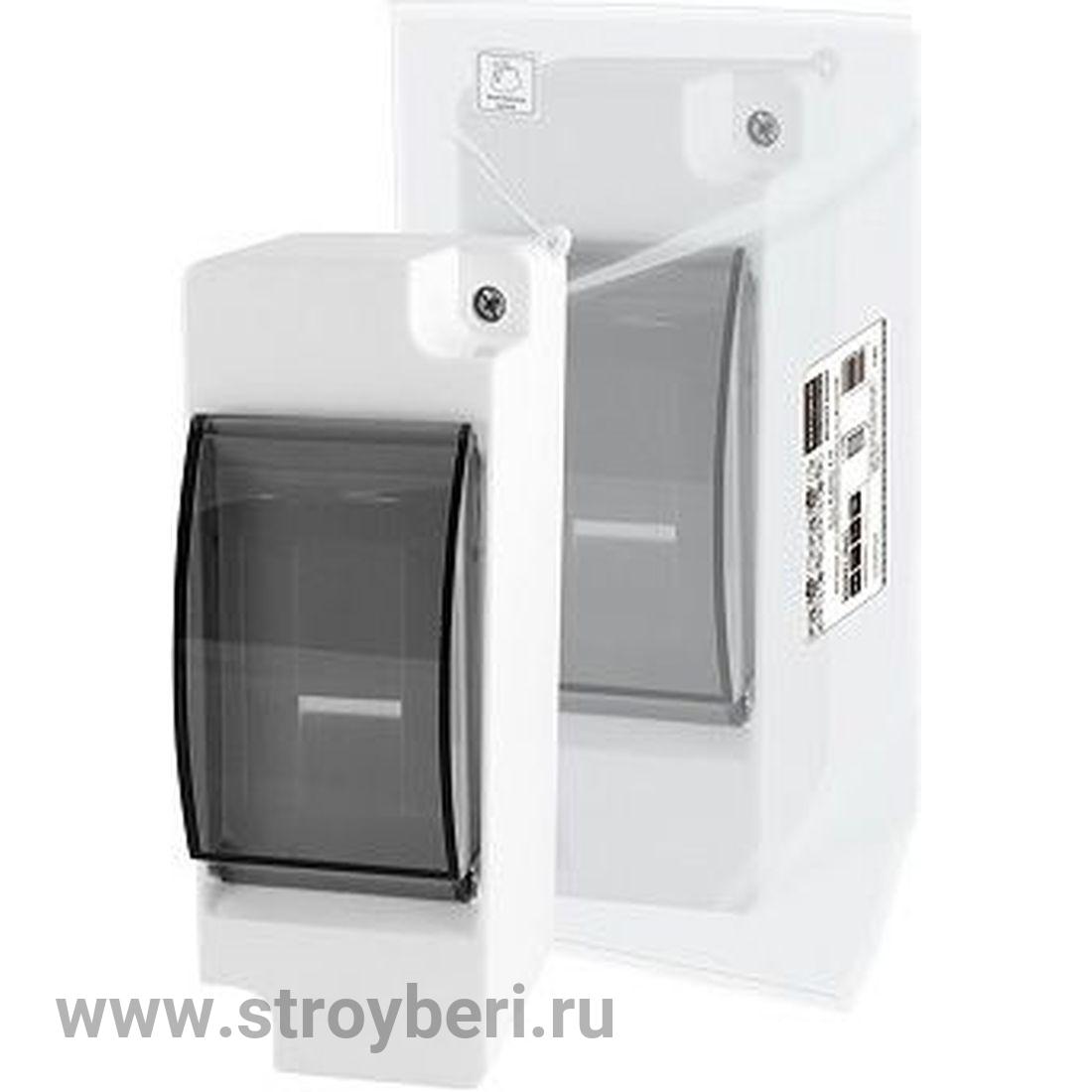 SQ0907-0601 Бокс КМПн-1/2 для наруж. уст. с п/прозрачной крышкой, IP30 НАРОДНЫЙ