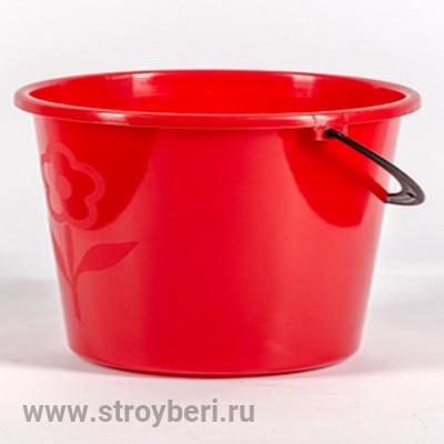 Ведро пл 6л ''Ромашка'' /10/ 02011