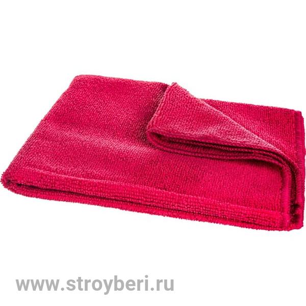 Тряпка для пола 40*50см микрофибра бордовый М-02F Рыжий Кот/200/ 310228