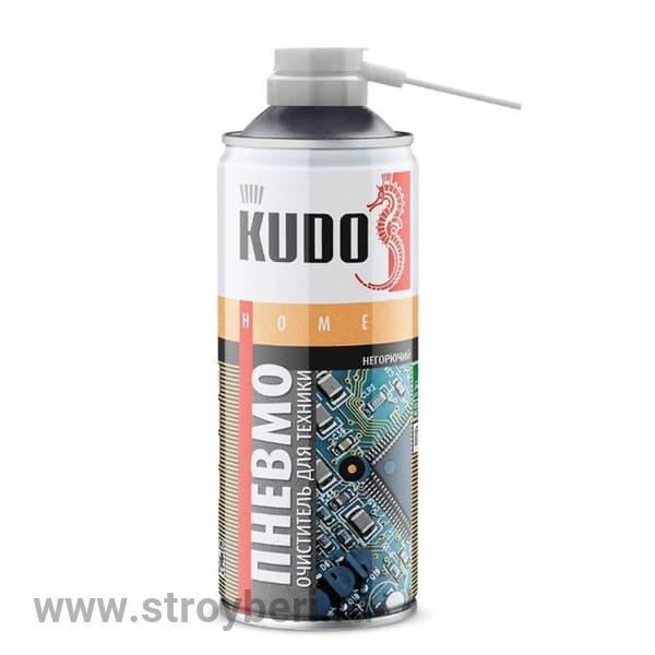 KU-H451 Пневмоочиститель для техники КУДО ''Сжатый воздух'' негорючий 0,52л