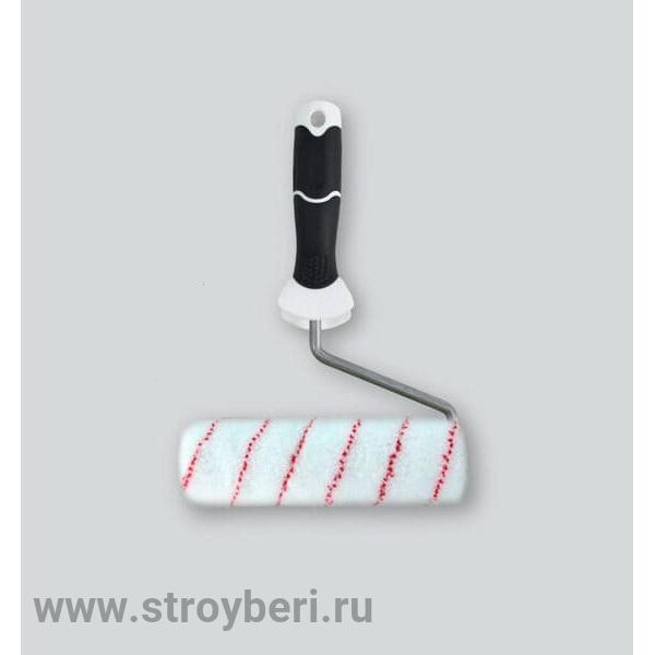 480-6180 Валик с 2К ручкой 8мм, Нейлон 180мм, d42мм, ворс 12мм, ''B.W.''(40шт/уп)Д