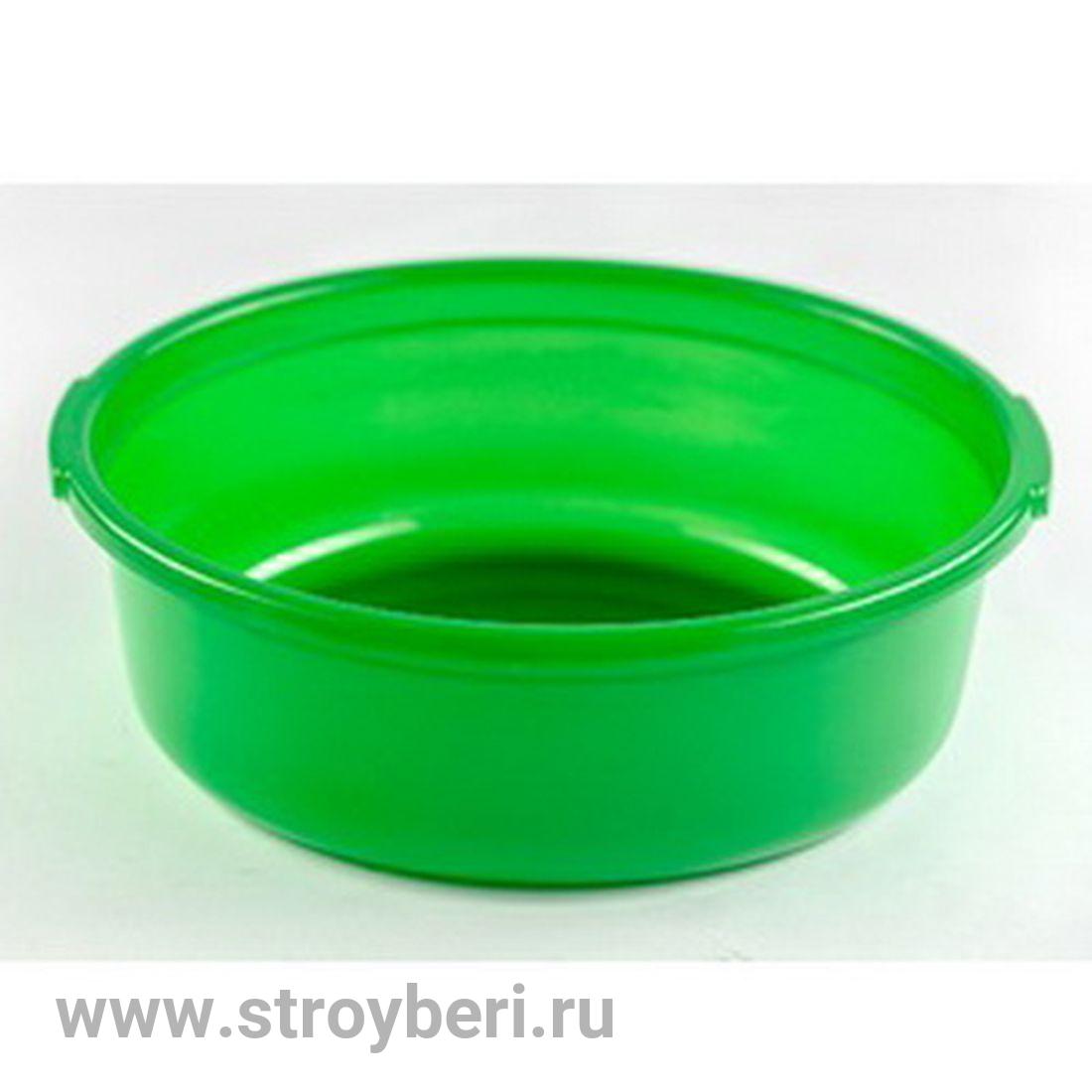 Таз пл 4л круглый микс /10/ 03021