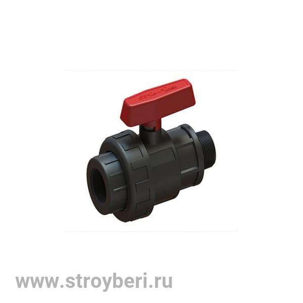 539209 Кран шаровой нар/нар 3/4 - 3/4 ПЭ PN16 ITAL
