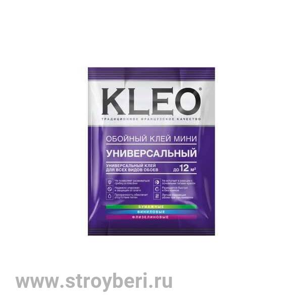 KLEO МИНИ 12, Универсальный клей для обоев 12м2