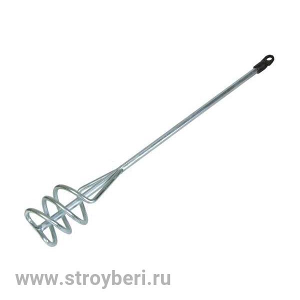 35845 Венчик д/песчано-гравийных смесей оцинков.SDS+ 100*600мм (насадка-миксер д/перфоратора) (24)