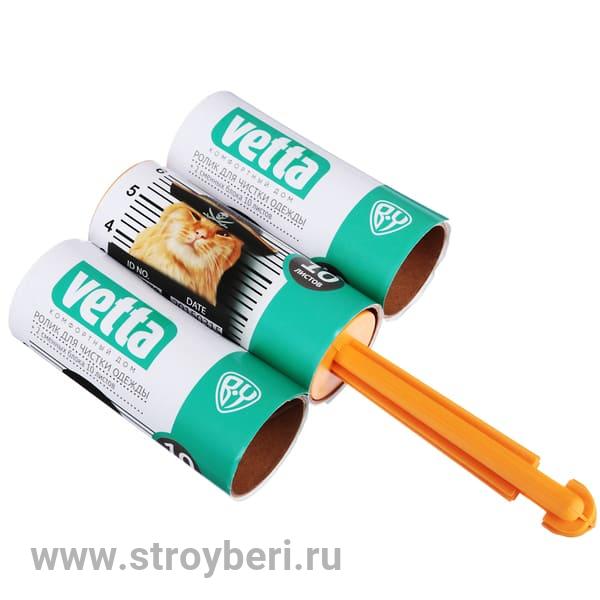 Ролик д/чистки одежды+2 сменных блока 10листов 454-001