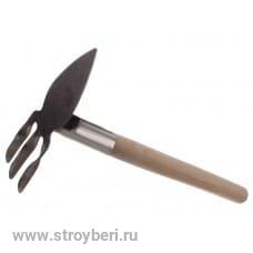 Мотыжка комбинированная витая с металлическим черенком МКП-3-2 /10/ 030209