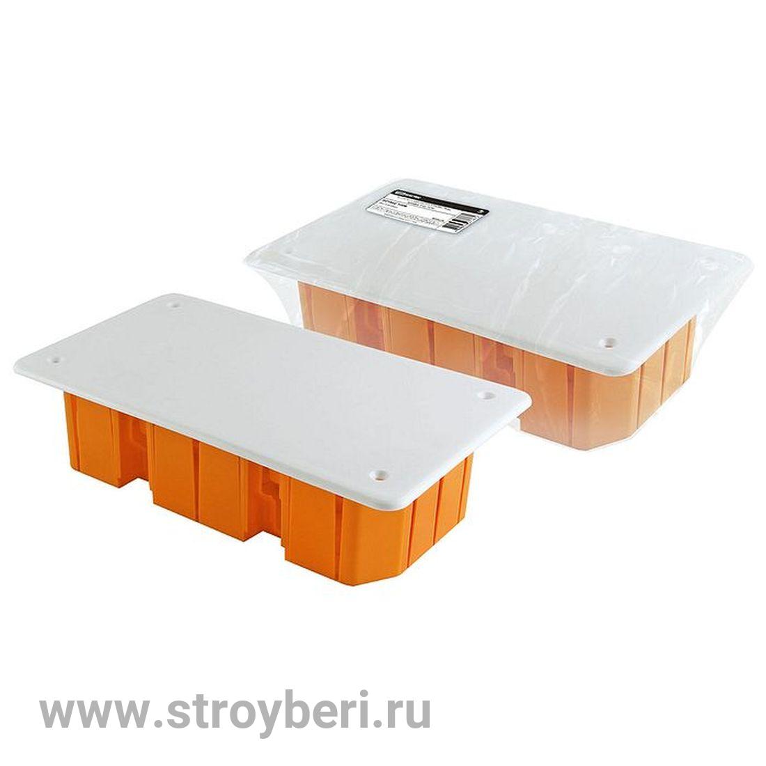 SQ1402-1006 Распаячная коробка СП 172х96х45мм, крышка, IP20, инд. штрихкод, TDM