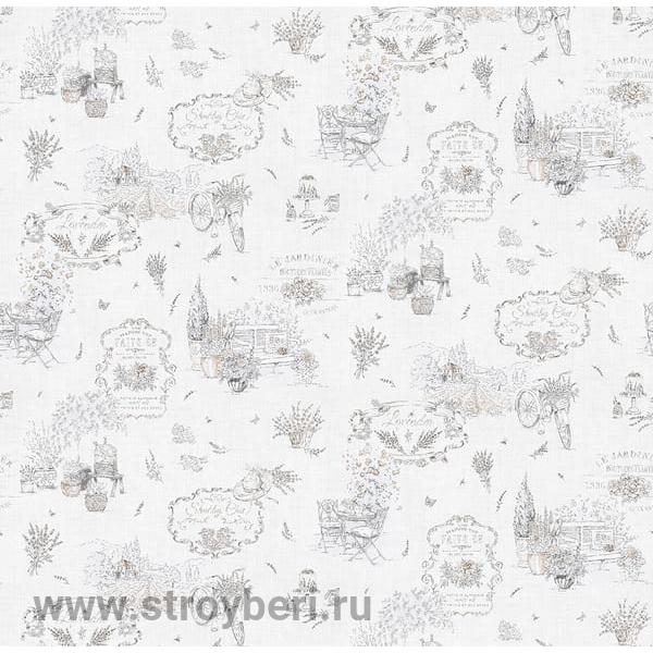 285077 обои Victoria Stenova / Promenad мотив серый