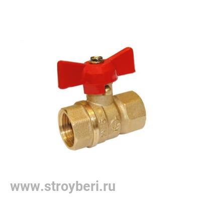 Кран шаровой 3/4'' вн/вн бабочка 11б27п1 Стандарт 230 ГАЛЛОП