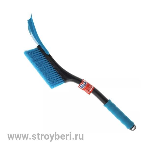 Щетка-сметка+скребок NG3015 расщепленная щетина 54см 775-124