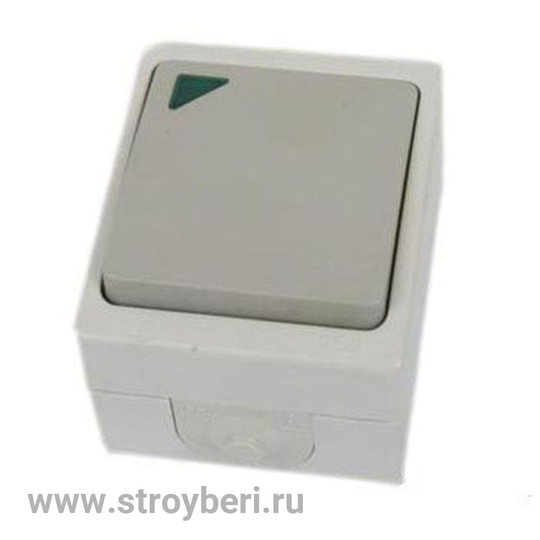 SQ1803-0001 Выключатель 1-кл. открытой установки IP54 10А ''Вуокса'' TDM