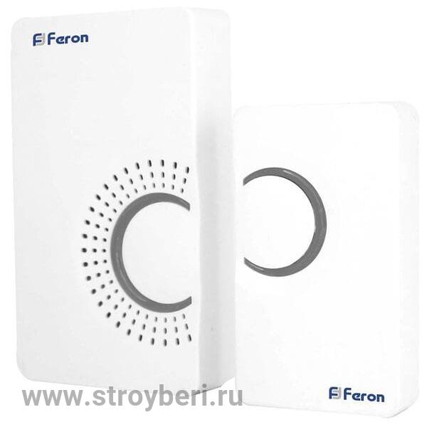 Feron E-373 звонок IP20 36 мелодий 2*1.5V/AAA
