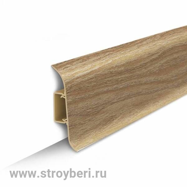 Плинтус ИДЕАЛ Классик 206 Дуб Коньячный 2,2м