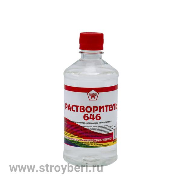 Растворитель 646 0,5л (ХимАвто) ГОСТ 18188-2020