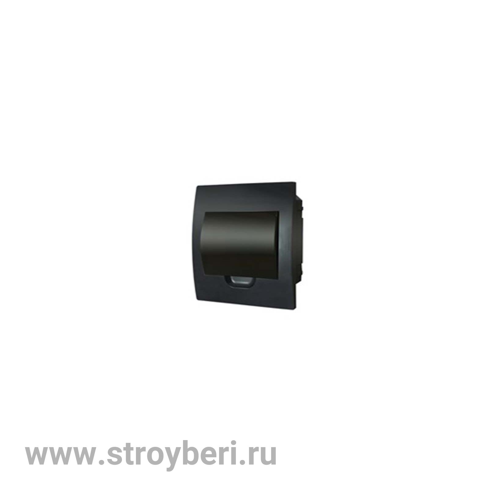 SQ0902-1001 Бокс ЩРВ-П-6 модулей встраиваемый пластик IP41, Антрацит TDM