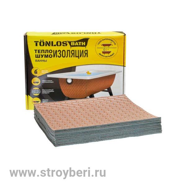 553673 Теплошумоизоляция ванн и душ. поддонов TONLOS BATH (толщ. 7мм)