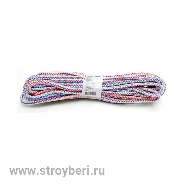 8001081 Шнур вязаный полипропиленовый с сердечником цветной Ф8 мм (20м) 23  ктекс, 140 кгс