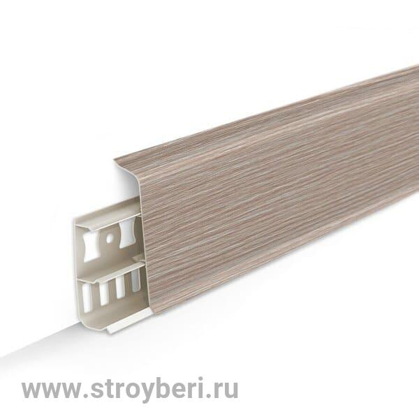 Плинтус ИДЕАЛ ДЕКОНИКА 361 Акация 70мм 2.2