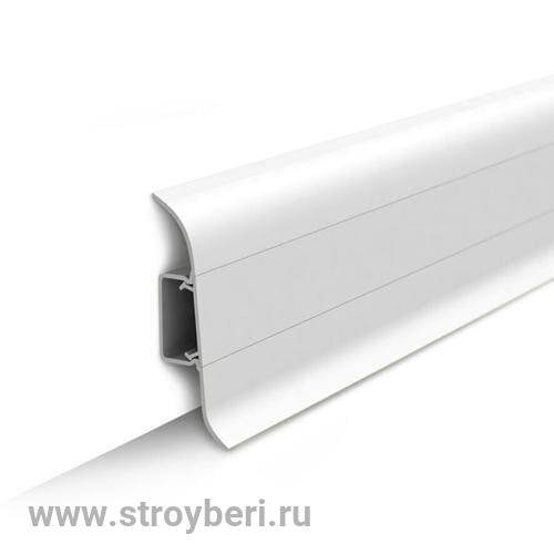 Плинтус ИДЕАЛ Классик 001 Белый 2.2м