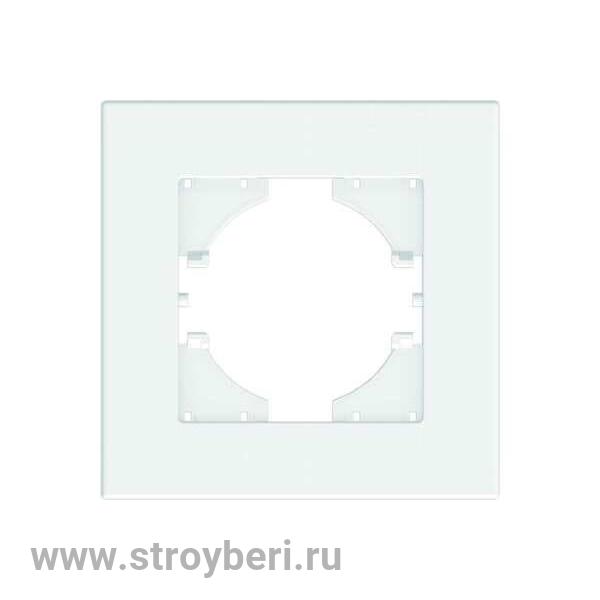 С1111-001 GUSI City РАМКА 1-местная, цвет белый.