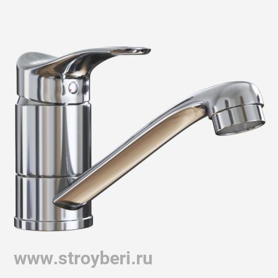 Смеситель для кухни 40k MIXLINE ML03-031 короткий излив (без подводки)