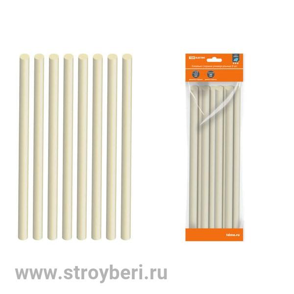 SQ1024-0201 Клеевые стержни универсальные, 11,3 мм x 300 мм, 8 шт, ''Алмаз'' TDM