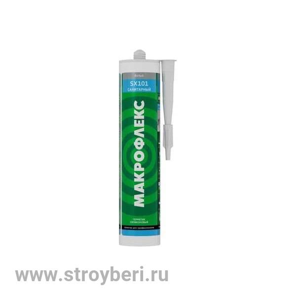 3001533 Макрофлекс SX101 Санитарный силиконовый, черный (290 мл)