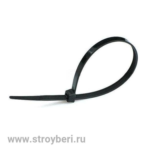 SQ0515-0330 Хомут 3,6х100мм нейлон (черный) (25 штук) TDM