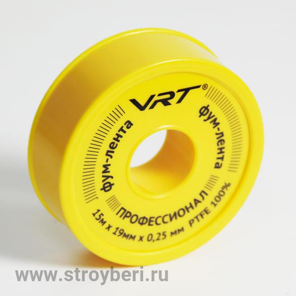 ЛЕНТА ФУМ VRT® ДЛЯ ГАЗА (19ММ*0,25ММ*15М)
