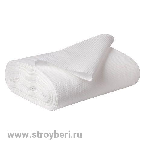Полотно вафельное белое 0,45 х 60метров пл. 120гр/м2