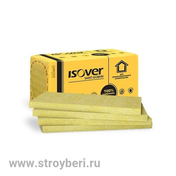 ИЗОВЕР Фасад Мастер 50*600*1000 (6шт/уп) плот 80-110кг/м3