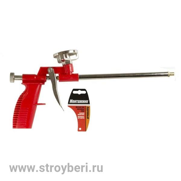 600010 Пистолет для монтажной пены Удачный ''Монтажник''