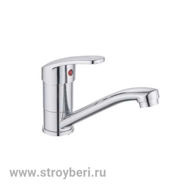 Смеситель д/кухни шар. с коротким изливом 180мм (без подводки) 104042-GR d35 GR 1/10
