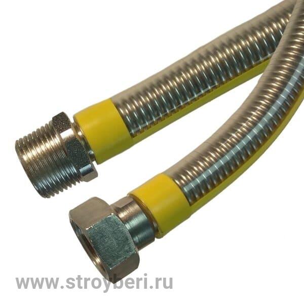 Подводка газ. сильф. 1/2 0.5 г/ш РОССИЯ TUBOFLEX (200)